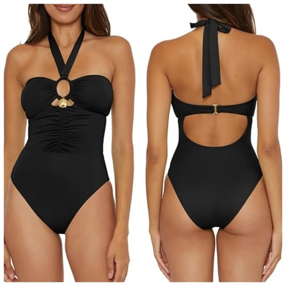 Soluna Other - NEW Soluna Multi Way Maillot One-Piece  Black Swimsuit NWT Medium
